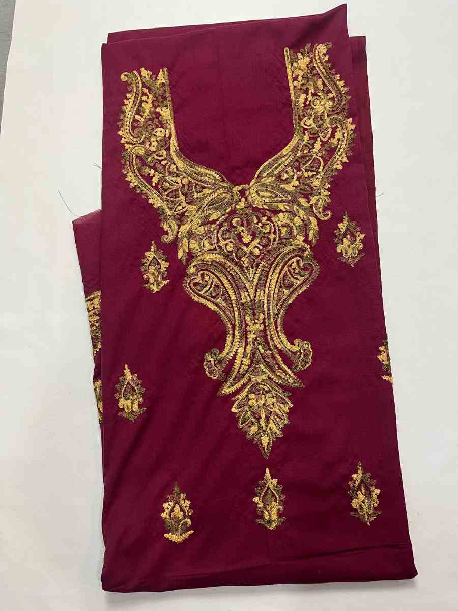 Gulnaaz Embroidered Kashmiri Suit 2 Peice (Unstiched)