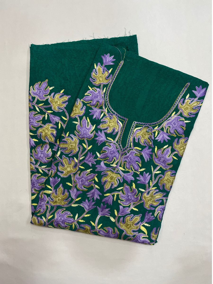 Chinar Embroidered Kashmiri Suit 2 Peice (Unstiched)