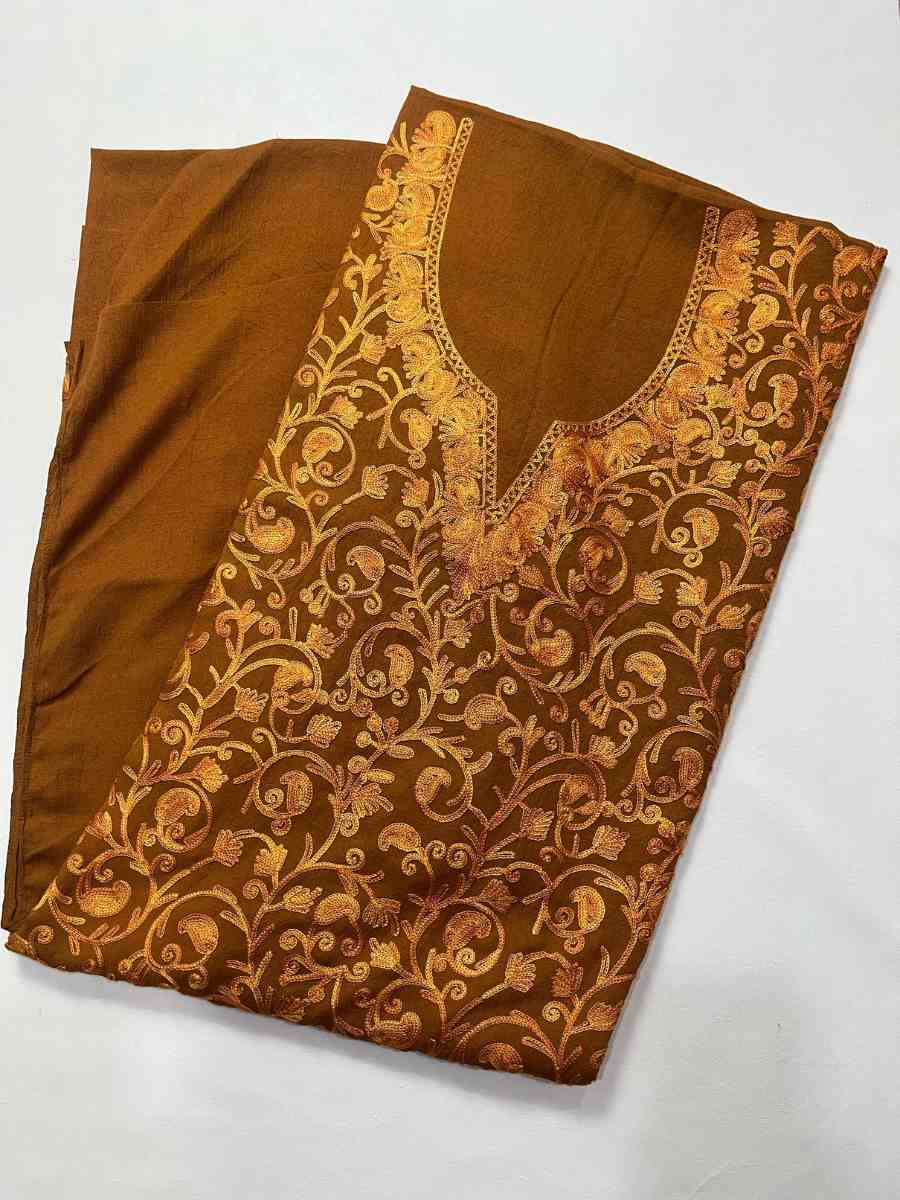 Gulnaaz Embroidered Kashmiri Suit 2 Peice (Unstiched)