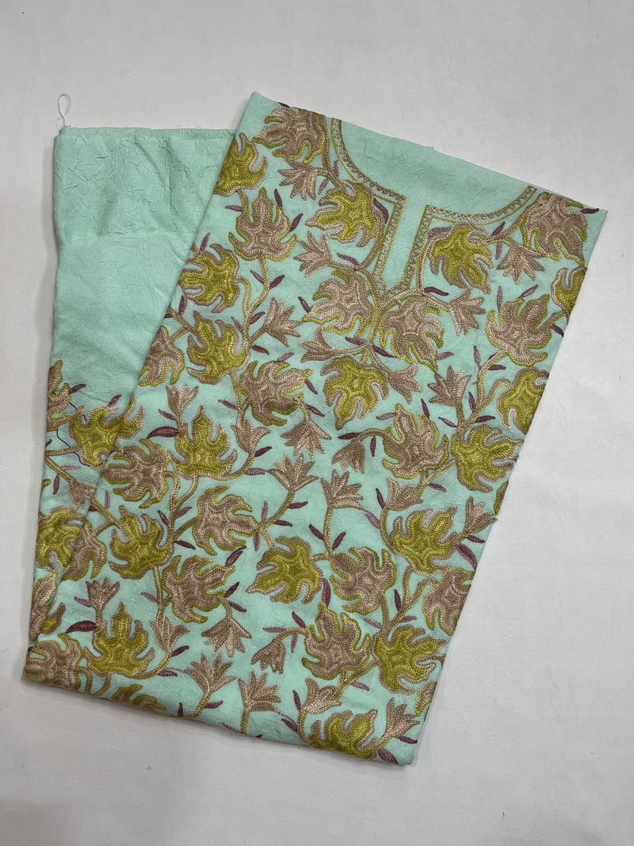 Chinar Embroidered Kashmiri Suit 2 Peice (Unstiched)