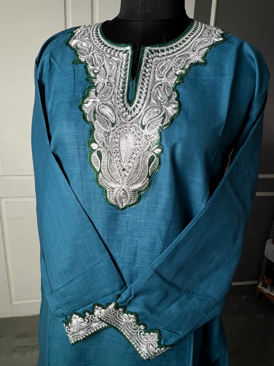 Boti Tila Summer Co-Ord set |Dark Teal
