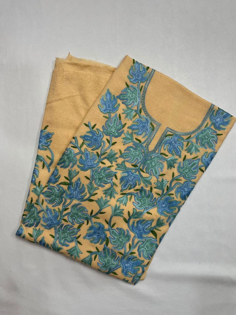 Chinar Embroidered Kashmiri Suit 2 Peice (Unstiched)