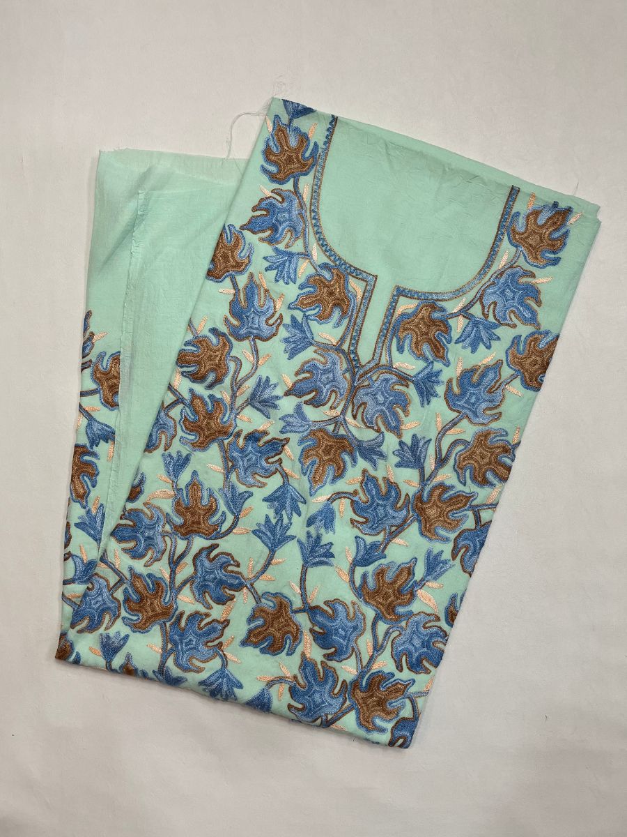 Chinar Embroidered Kashmiri Suit 2 Peice (Unstiched)