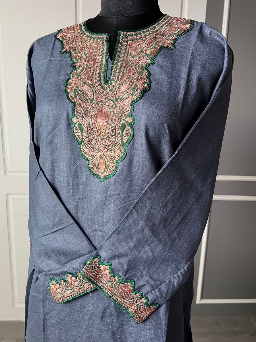 Boti Tila Summer Co-Ord set |Blue Gray