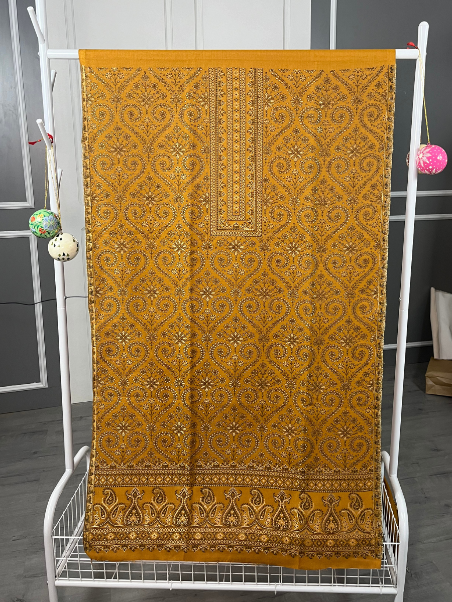 Zeb-E-Hayat Kani 3-Piece Unstitched Suit