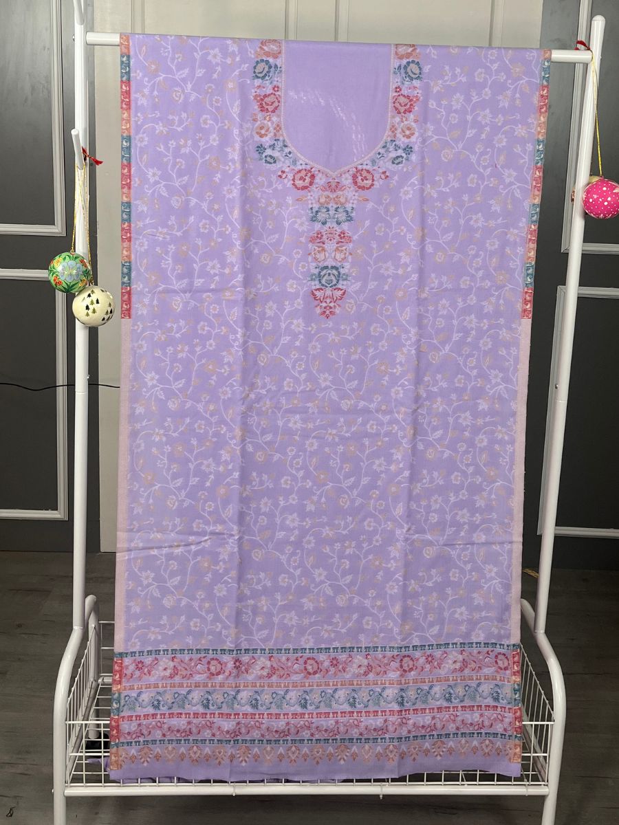 Zeb-E-Hayat Kani 3-Piece Unstitched Suit