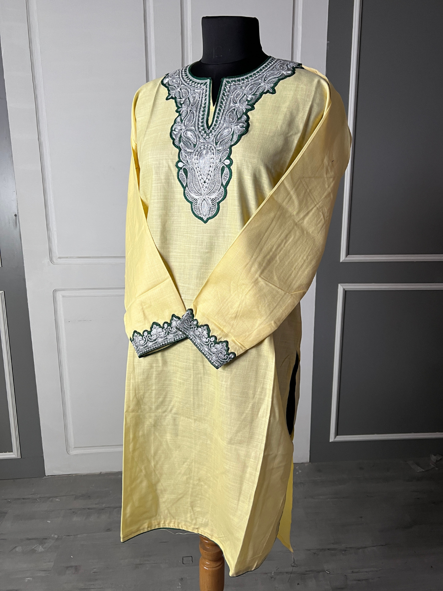 Boti Tila Summer Co-Ord set | Light Yellow