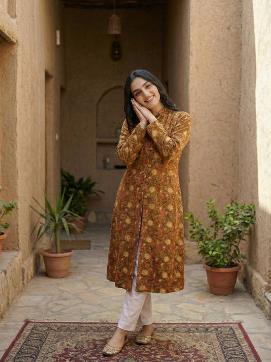 Royal Coat Collection | Chinar work