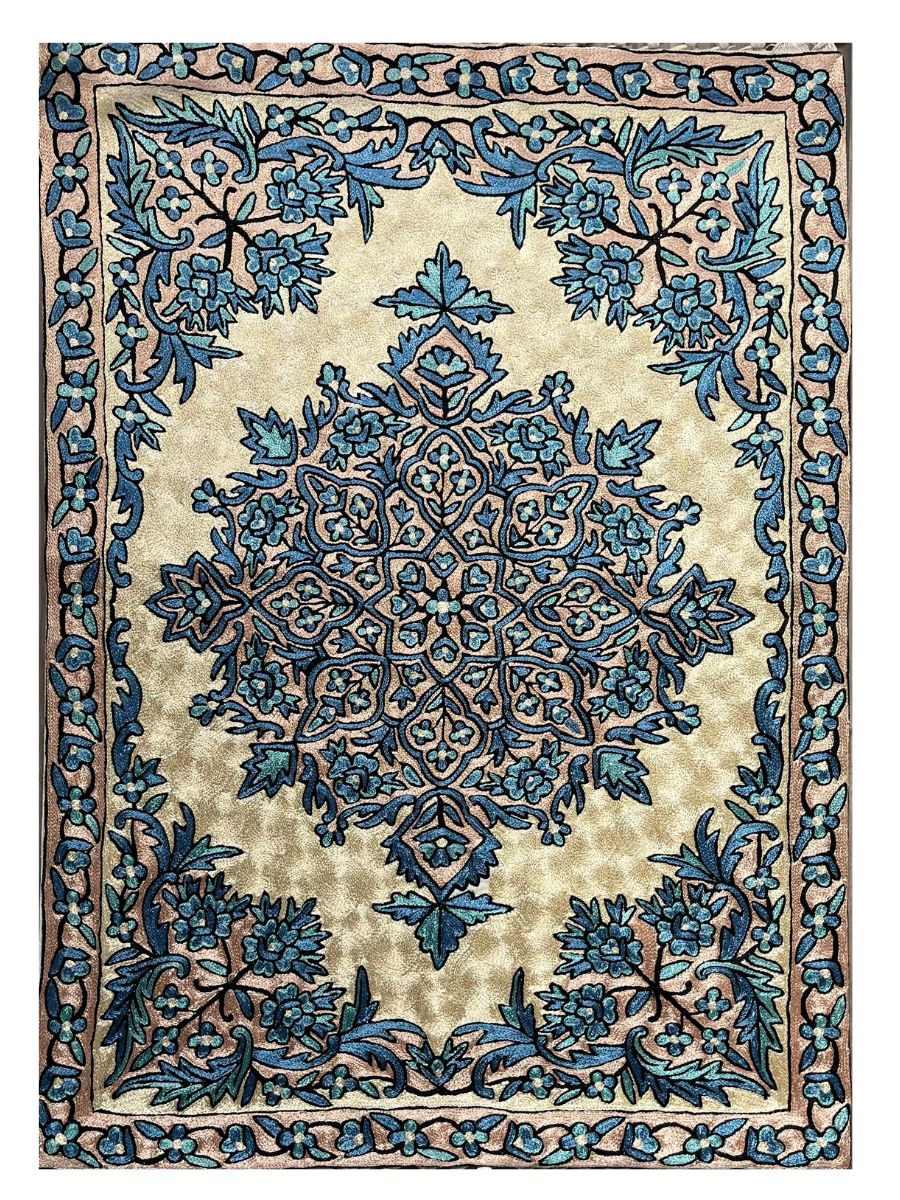 Kashmir Shali Carpet Wall Hanging - KaarKash