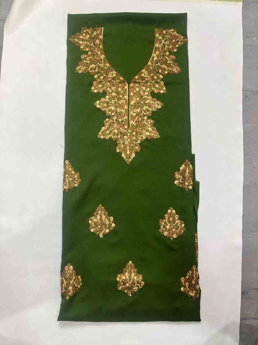 Gulnaaz Embroidered Kashmiri Suit 2 Peice (Unstiched)