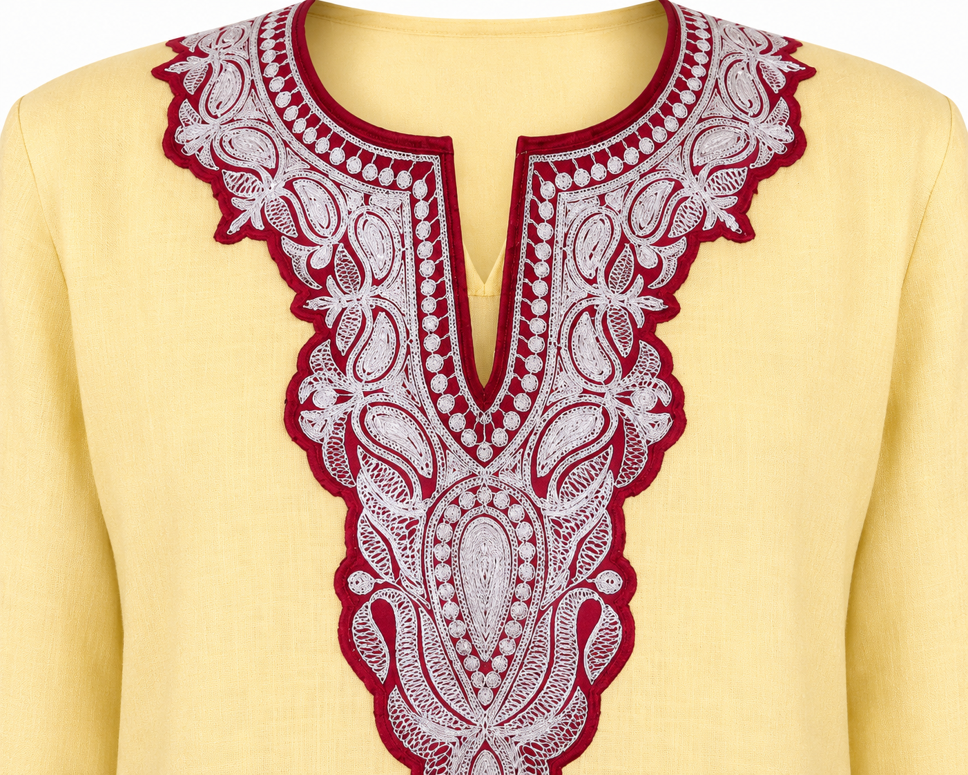 Boti Tila Summer Co-Ord set |Light Yellow