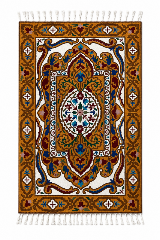 Rang-e-Wadi Rug Chain Stitch Carpet