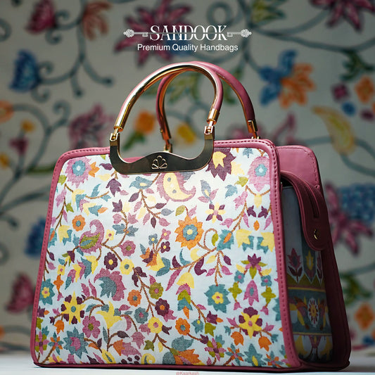 Kani Jamawar Designed HandBag - KaarKash