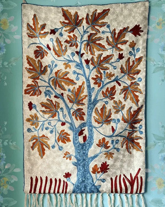 Chinar Tree Wall Hanging with Birds - KaarKash