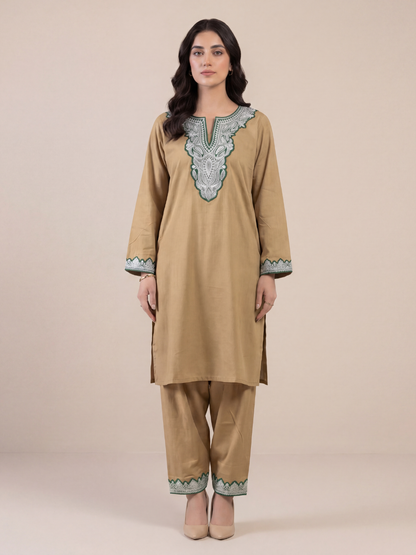 Boti Tila Summer Co-Ord set |Tan