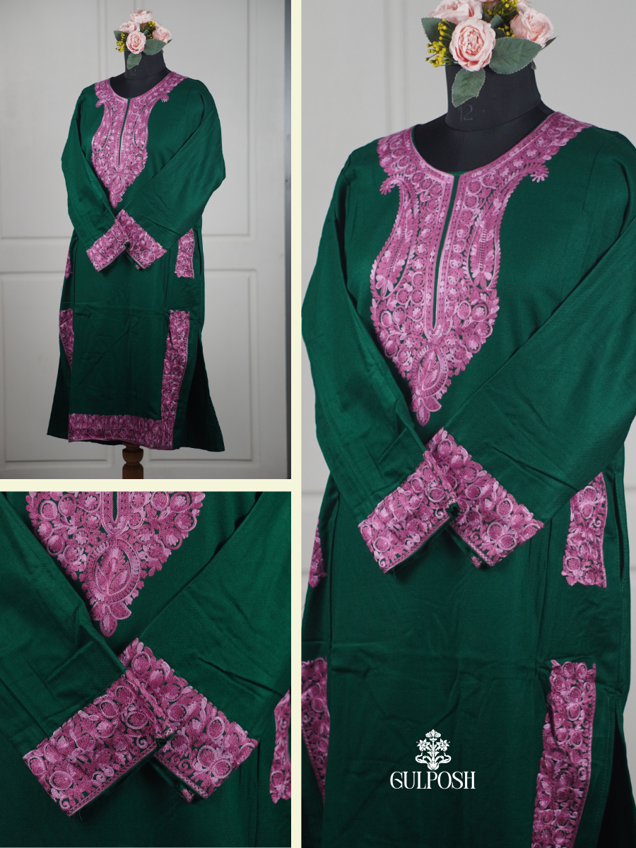 Gulposh Pheran Zari Collection