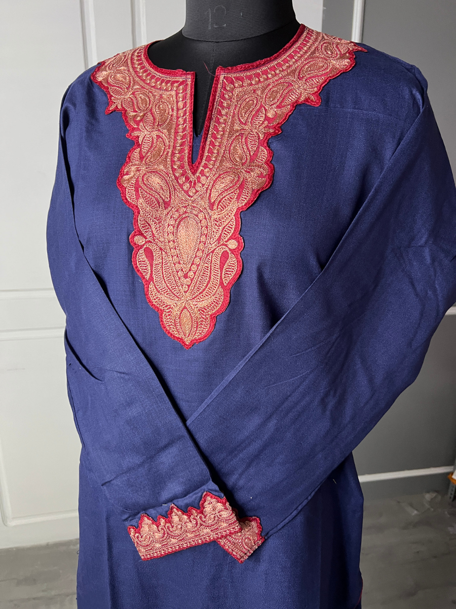Boti Tila Summer Co-Ord set |Indigo Blue