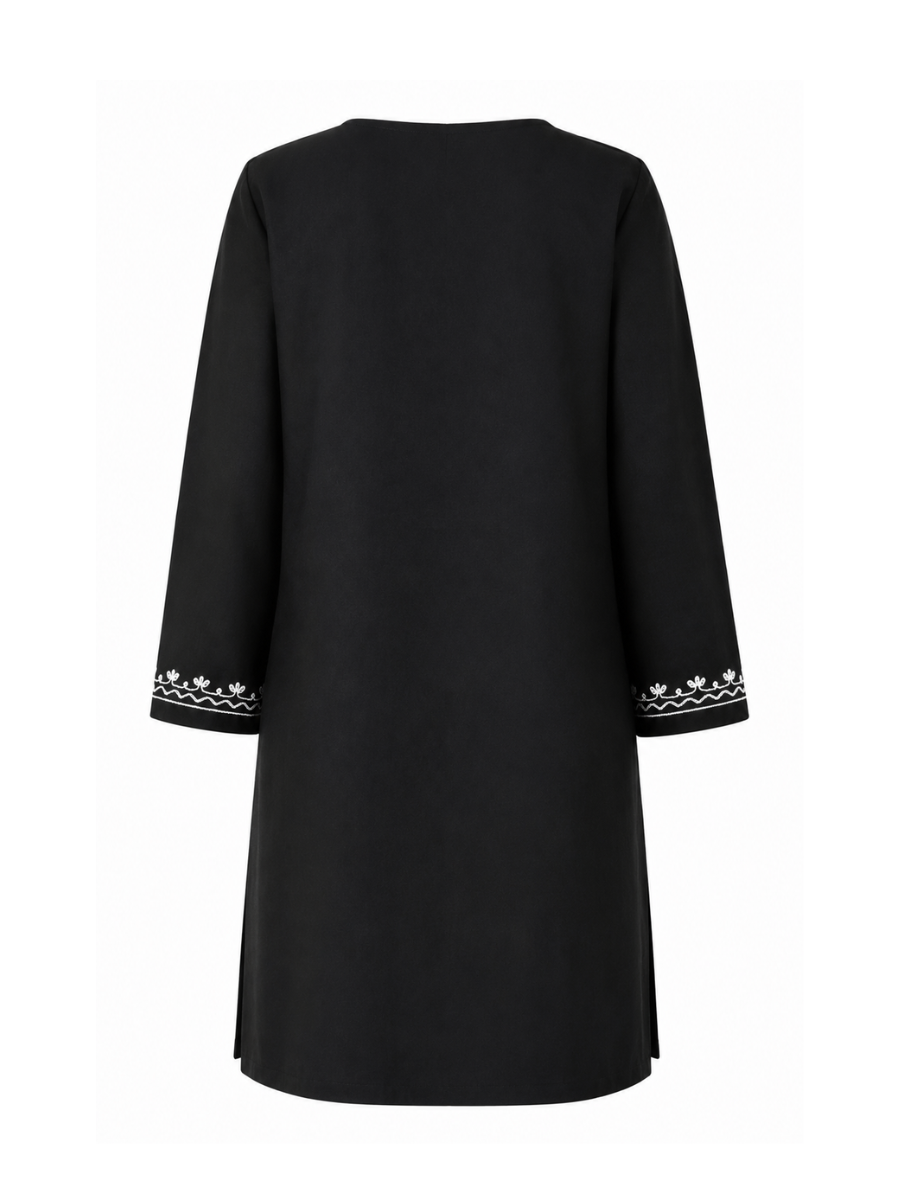 Noor : Aari embroidery summer kurti | Ebony