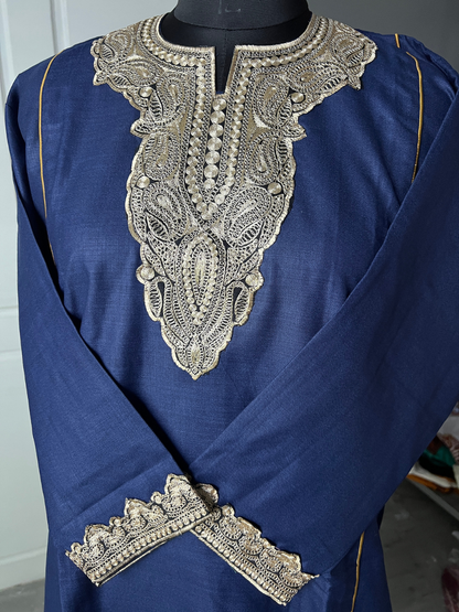 Boti Tila Summer Co-Ord set | Indigo Blue