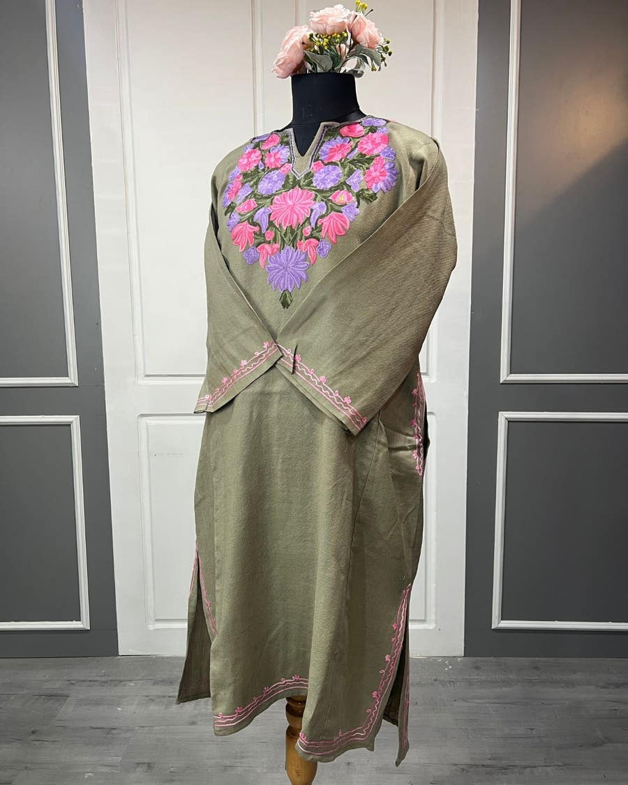 Gulposh royal Pure Raffel Wool|Hazel