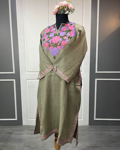Gulposh royal Pure Raffel Wool|Hazel