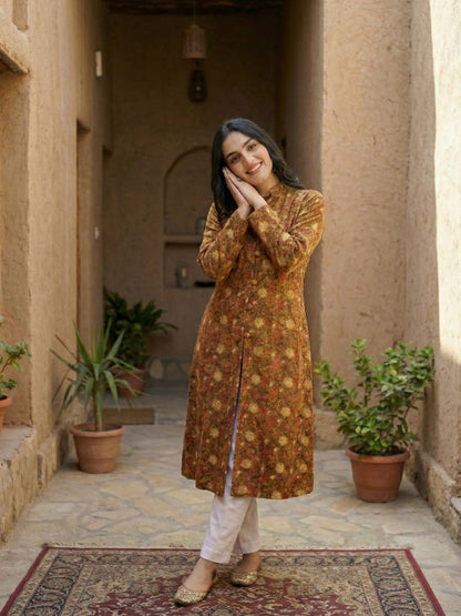 Royal Coat Collection | Chinar work