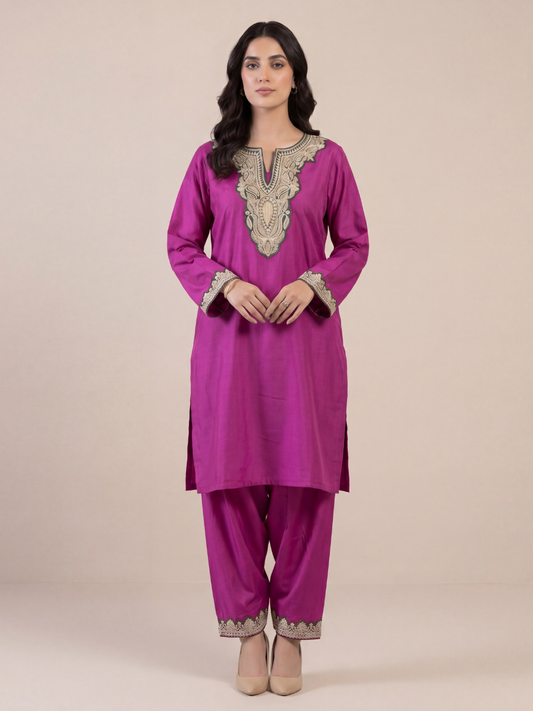 Boti Tila Summer Co-Ord set | Pink