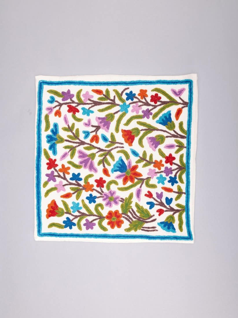 Regal Geometric Handmade Cushion Cover (Set of 2) - KaarKash