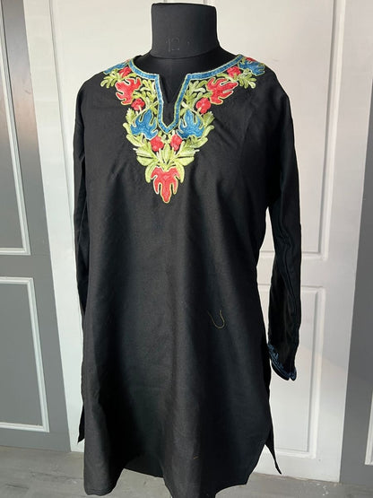 Noor : Aari embroidery summer kurti | Ebony