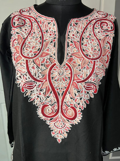 Noor : Aari embroidery summer kurti | Ebony