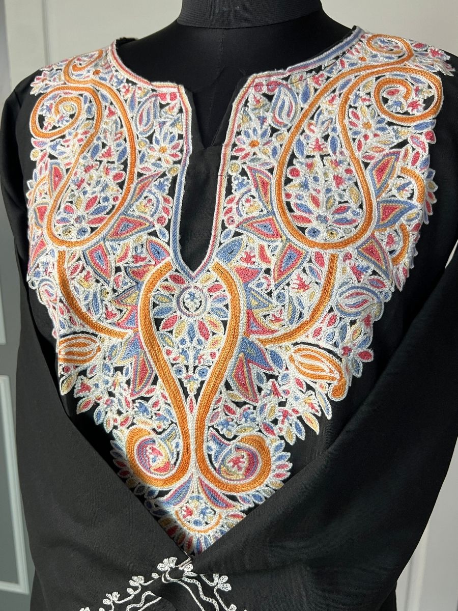 Noor : Aari embroidery summer kurti | Ebony
