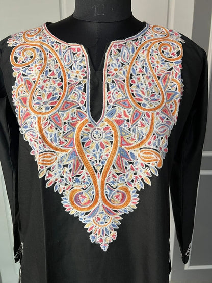 Noor : Aari embroidery summer kurti | Ebony