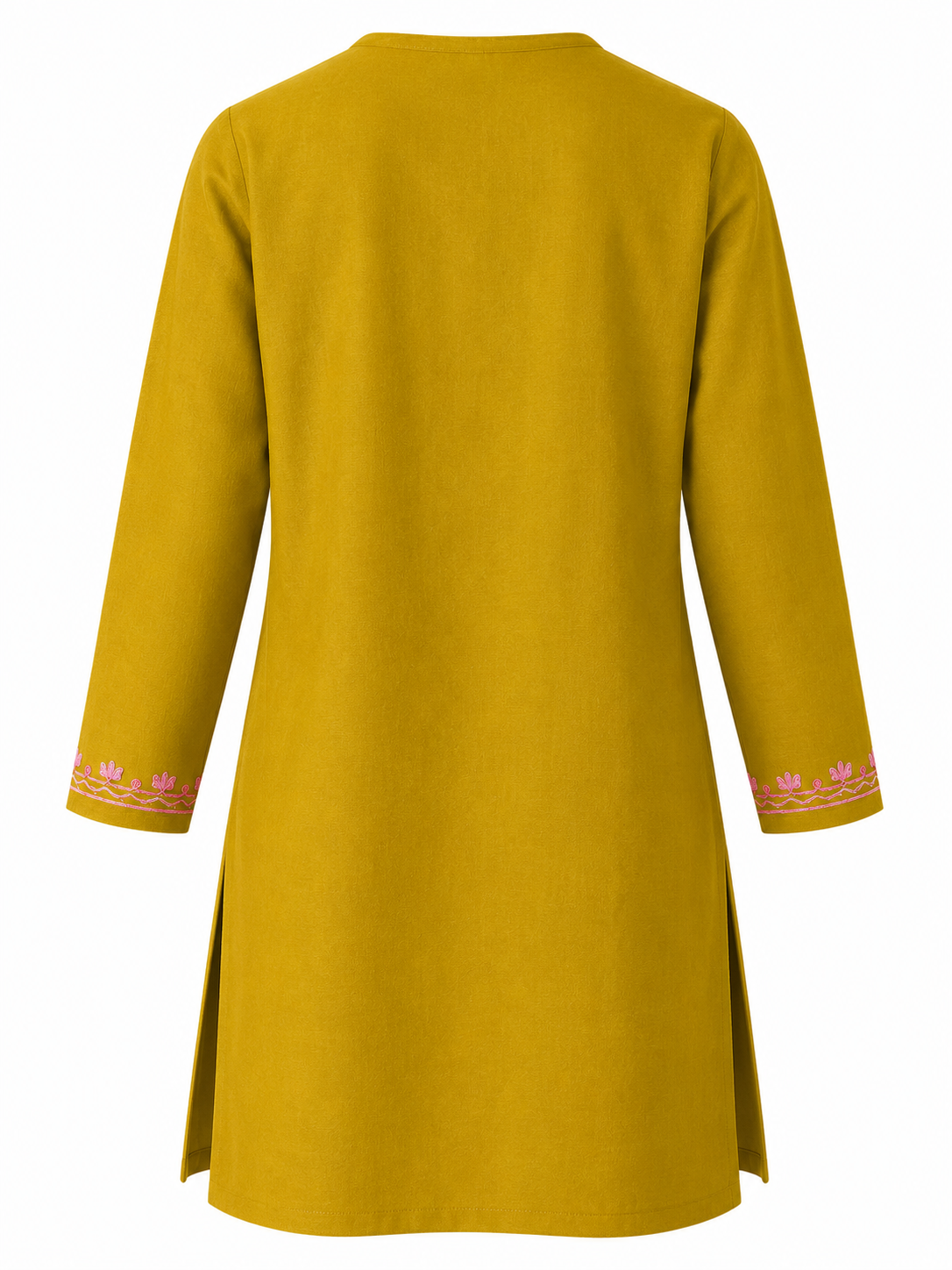 Noor : Aari embroidery summer kurti | Gold