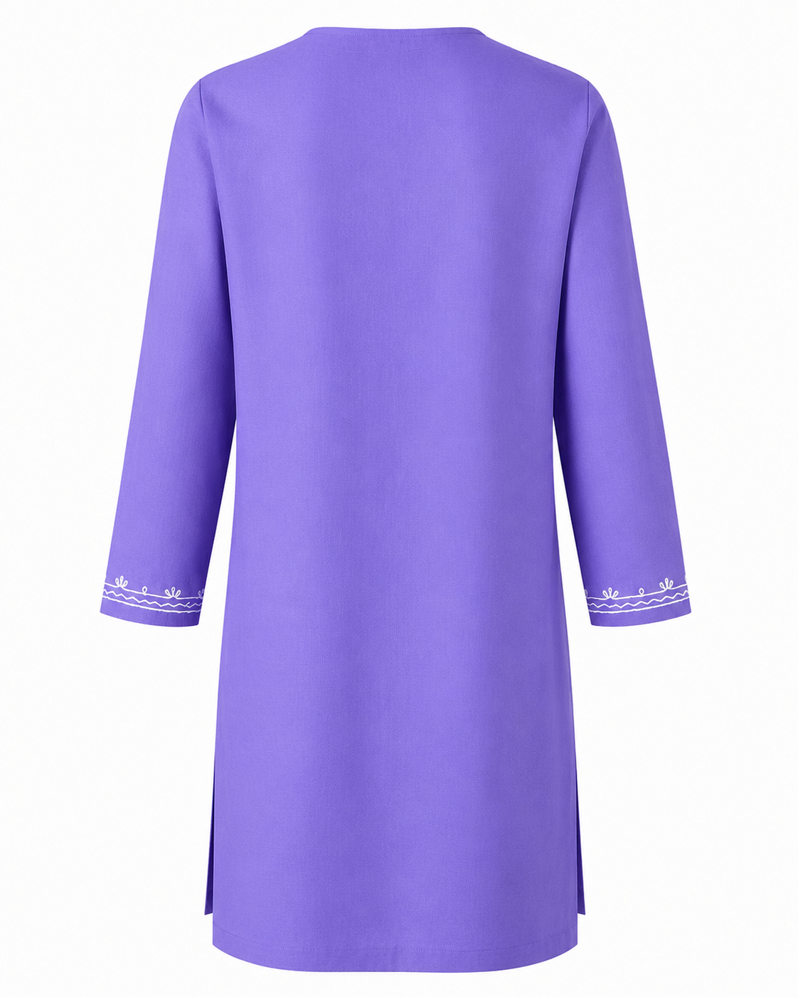 Noor : Aari embroidery summer kurti | lavender