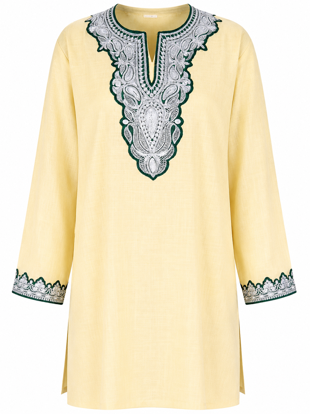 Boti Tila Summer Co-Ord set | Light Yellow