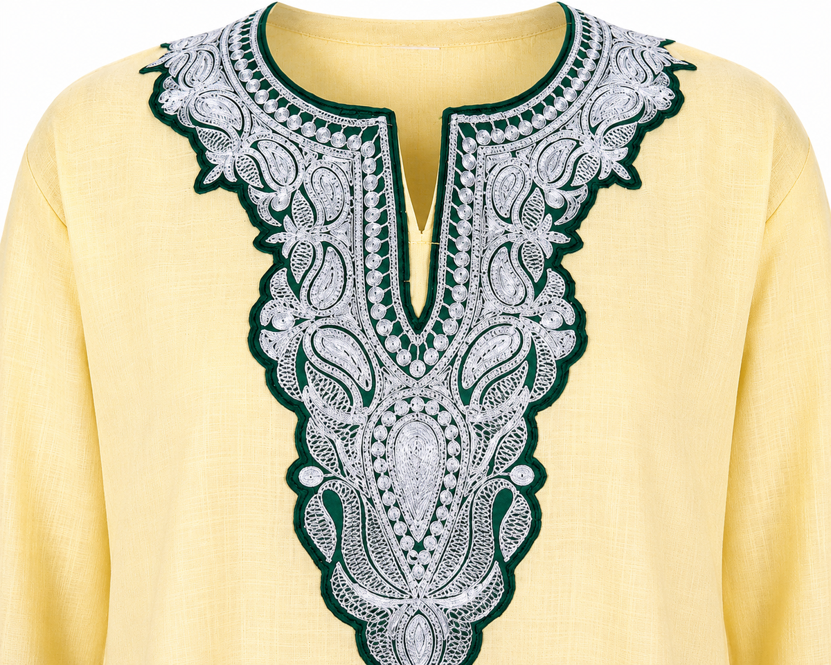 Boti Tila Summer Co-Ord set | Light Yellow
