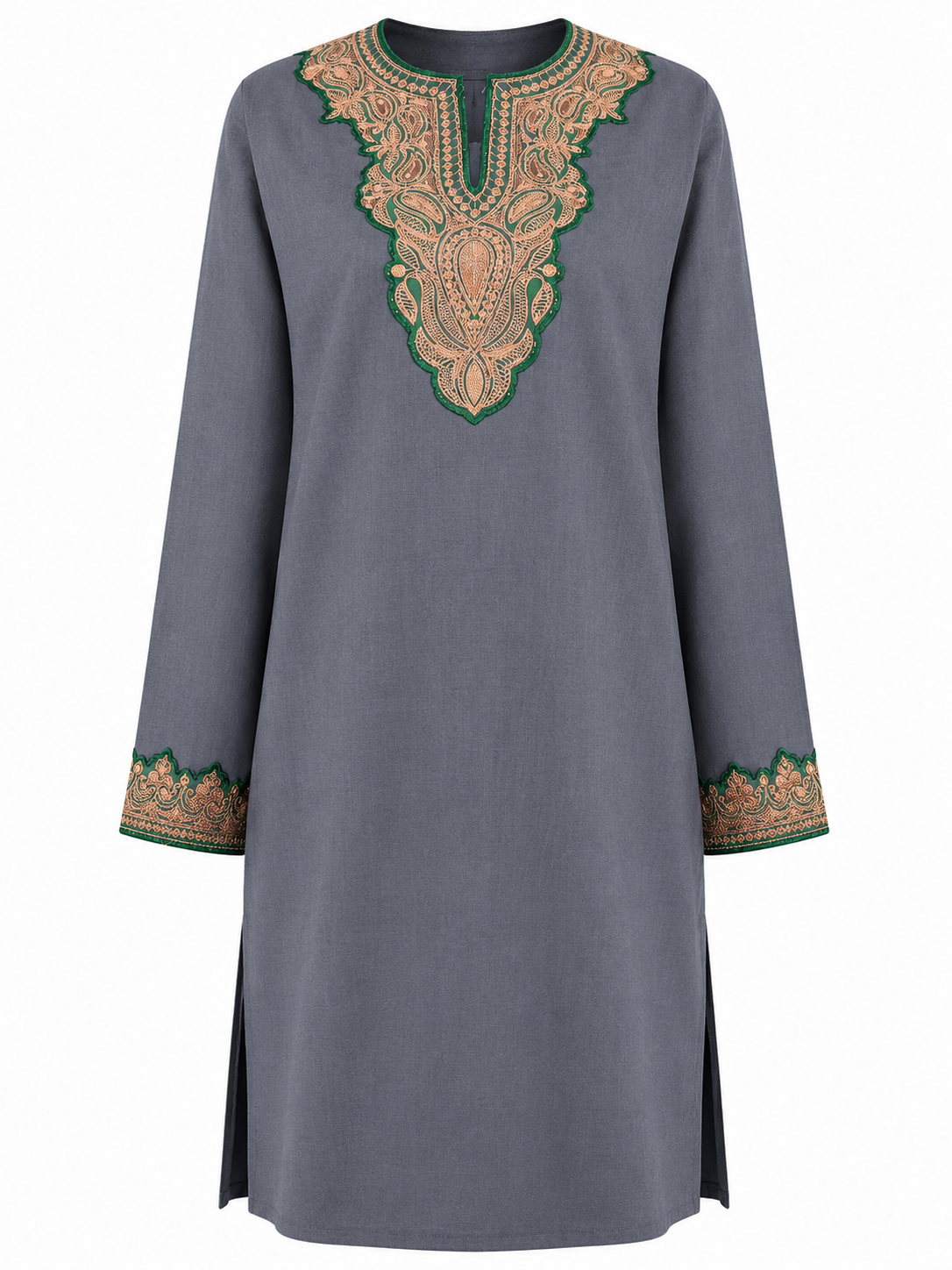 Boti Tila Summer Co-Ord set | Blue Gray