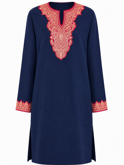 Boti Tila Summer Co-Ord set |Indigo Blue