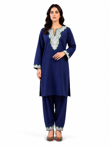 Boti Tila Summer Co-Ord set | Indigo Blue