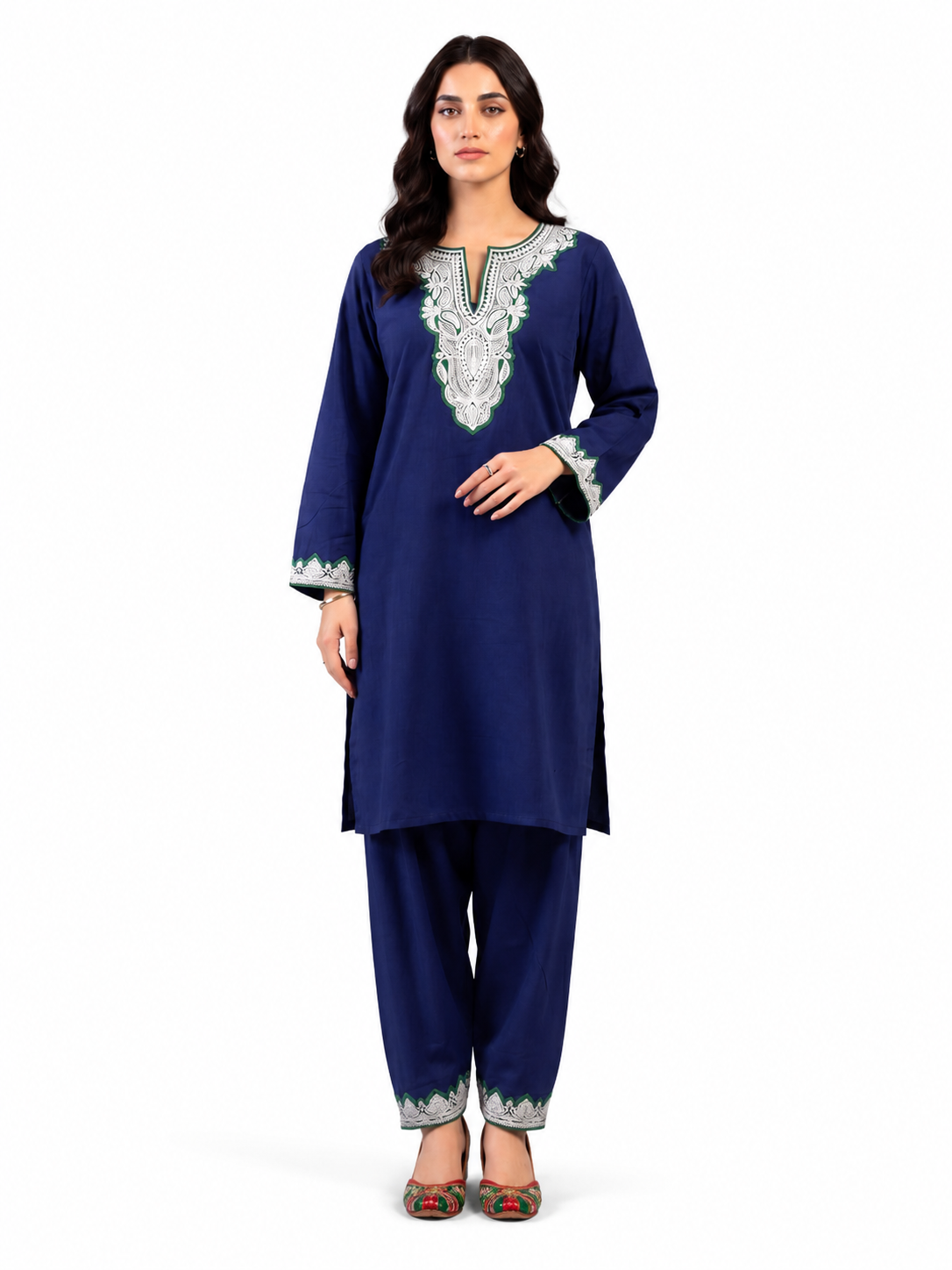 Boti Tila Summer Co-Ord set | Indigo Blue