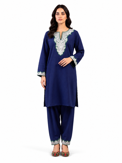Boti Tila Summer Co-Ord set | Indigo Blue