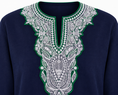 Boti Tila Summer Co-Ord set | Indigo Blue