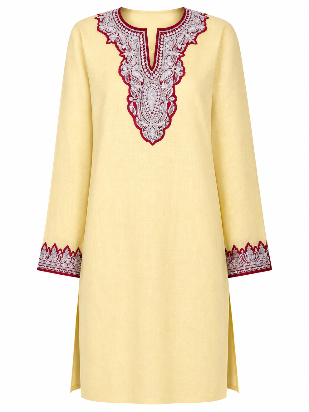 Boti Tila Summer Co-Ord set |Light Yellow