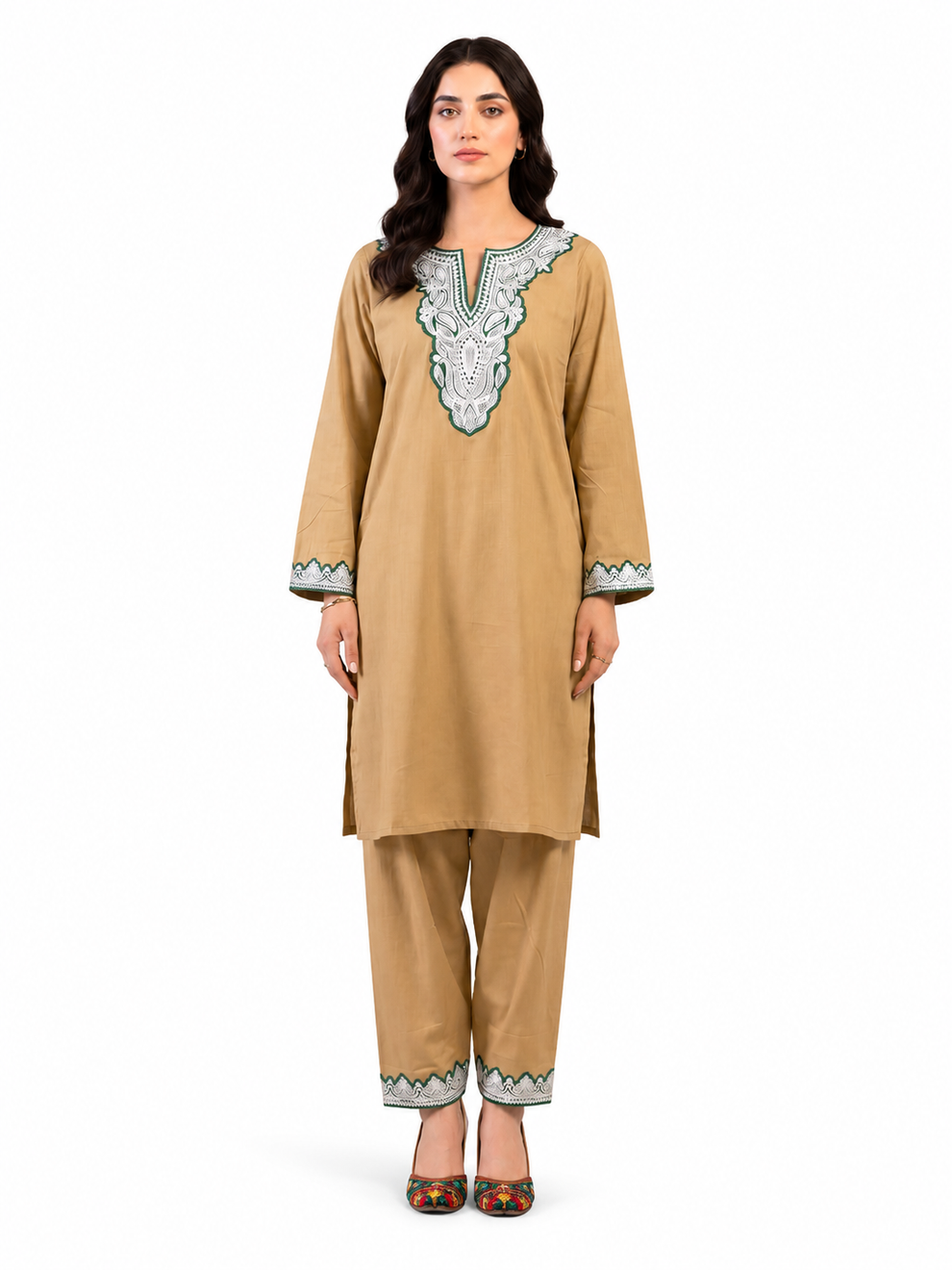 Boti Tila Summer Co-Ord set |Tan