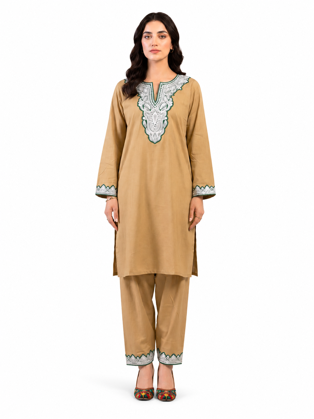 Boti Tila Summer Co-Ord set |Tan