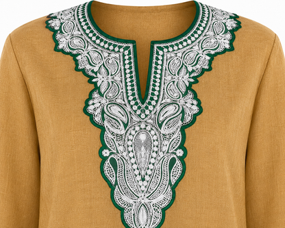 Boti Tila Summer Co-Ord set |Tan