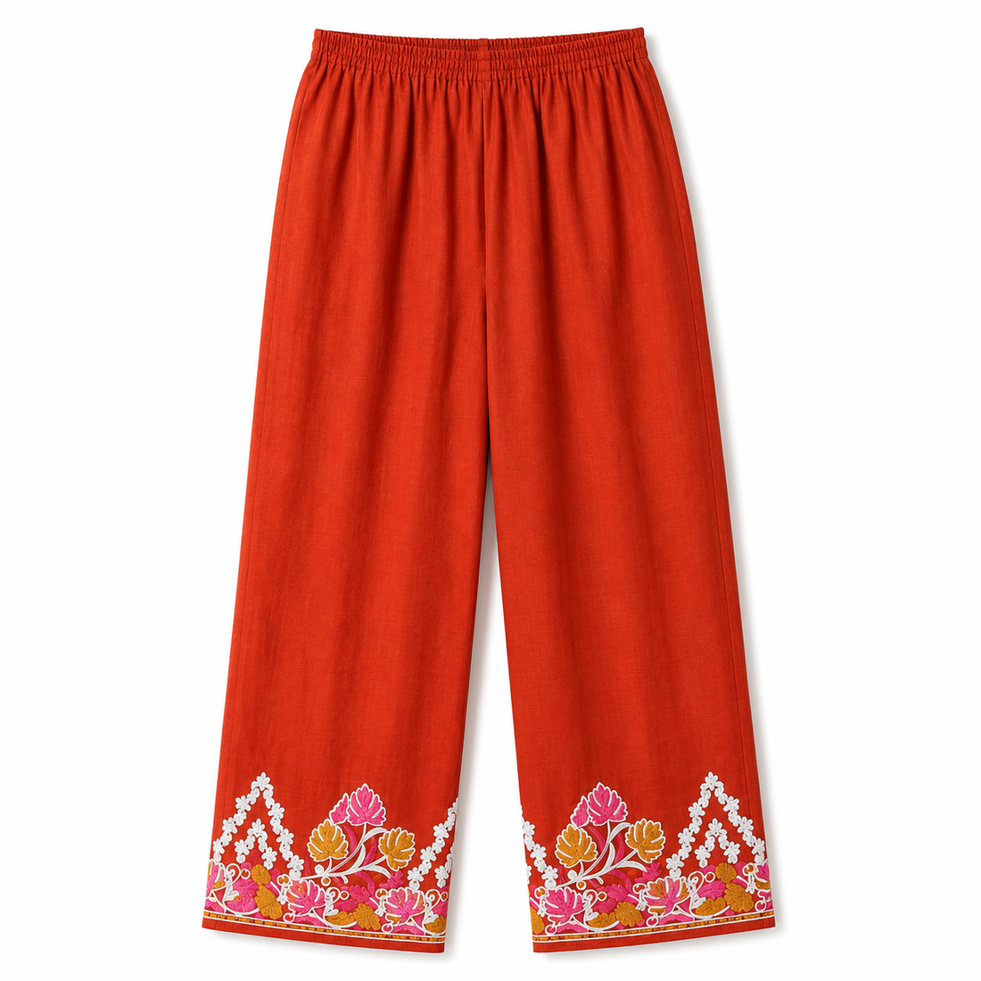 Kashmir Aari cotton Co-Ord Set | Sassy Salmon