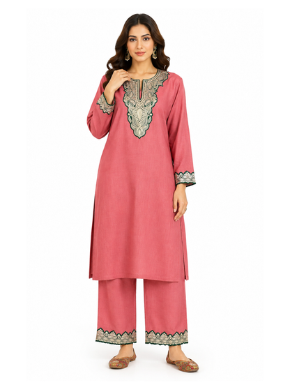 Boti Tila Summer Co-Ord set | Pink