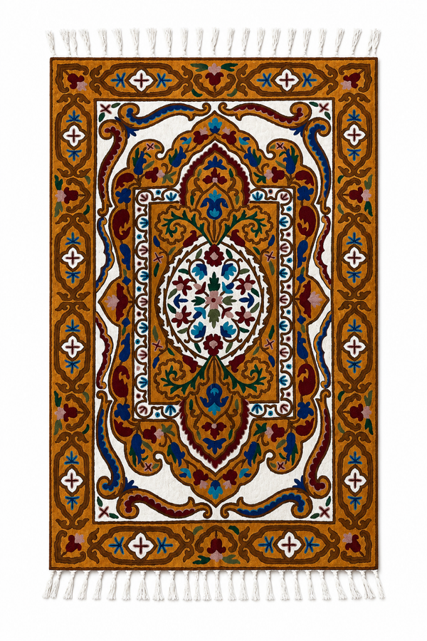 Rang-e-Wadi Rug Chain Stitch Carpet