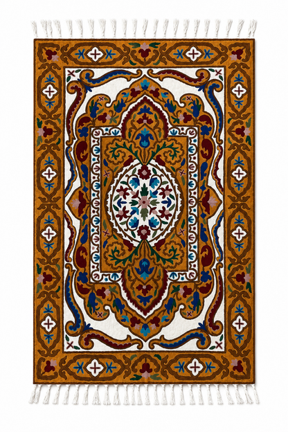 Rang-e-Wadi Rug Chain Stitch Carpet